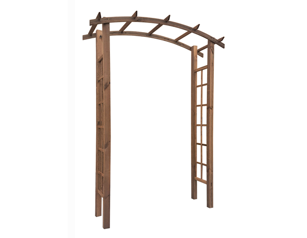 Pergola arc en bois - 140x60x210 cm. - Brico Dépôt