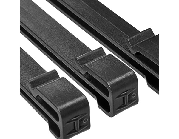 Lot de 10 piquets aspect bois - Marque BLOOMA - Brico Dépôt