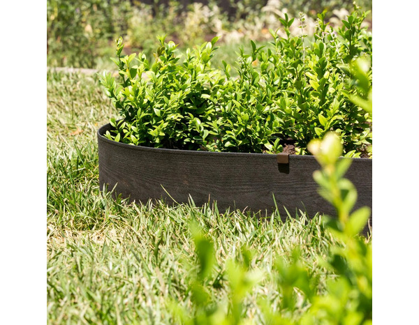 Bordure PVC anthracite 10 m - Marque BLOOMA - Brico Dépôt