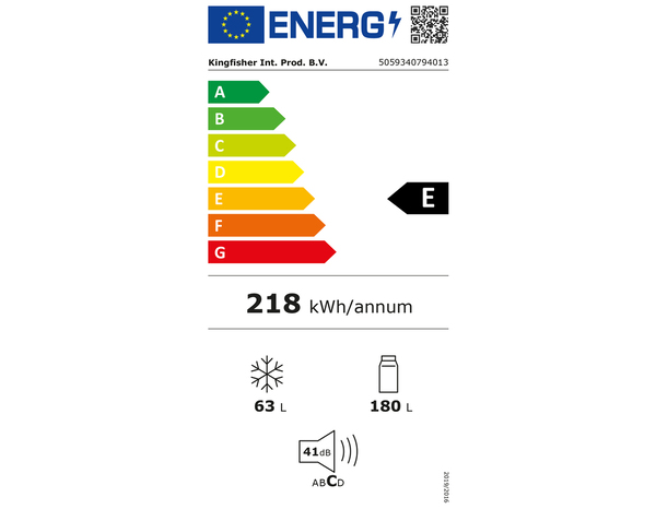Réfrigérateur/congélateur encastrable 243 L - Cooke and Lewis - Brico Dépôt