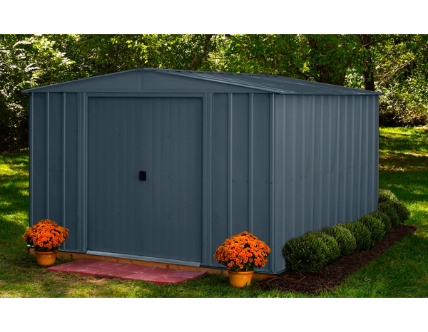 Abri métal anthracite "ARROW" - Dim intér : 303 x 287 x 209 cm - Arrow - Brico Dépôt