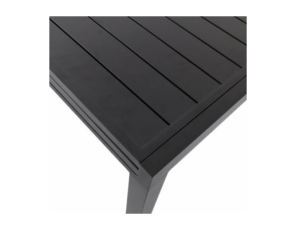 Table extensible en aluminium 8-10 personnes gris "KERICA" - Marque BLOOMA - Brico Dépôt