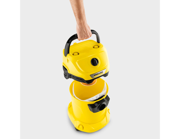 Aspirateur eau et poussières cuve plastique 17 L "WD 3 V-17/6/20 CAR" - Karcher - Brico Dépôt