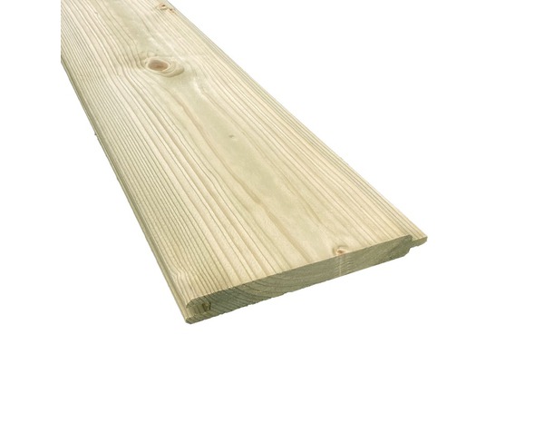 6 lames de bardages L. 210 cm x l. 14,5 cm x Ep. 18 mm - Brico Dépôt