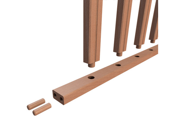 Kit balustre Hêtre Keo 1m - GEOM - Brico Dépôt