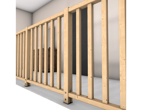 Poteau à Plat Sapin Tilda - GEOM - Brico Dépôt