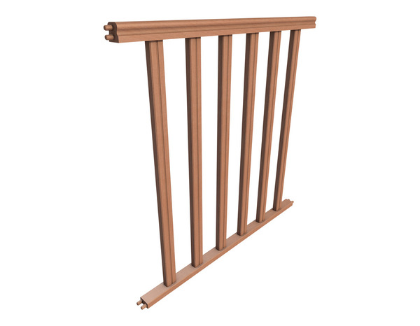 Kit balustre Hêtre Keo 1m - GEOM - Brico Dépôt