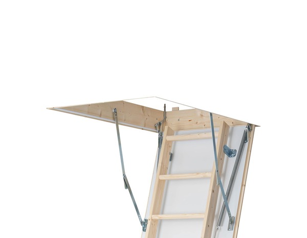 Escalier escamotoable bois 120 x 60 cm - Brico Dépôt