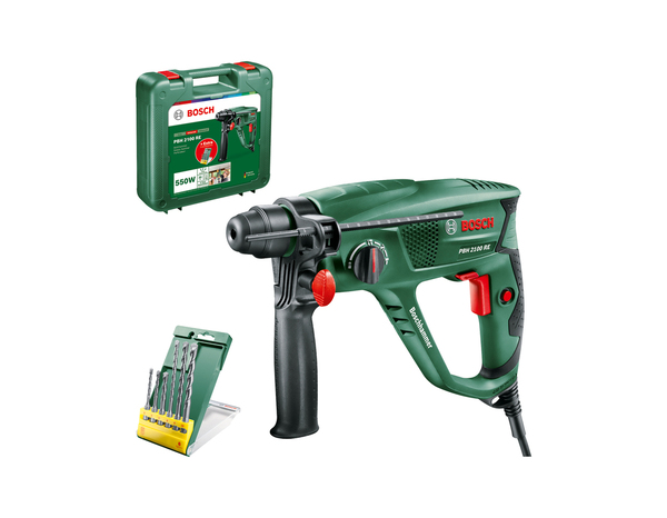 Perforateur PBH 2100RE + set de 6 forets SDS+ - Bosch - Brico Dépôt