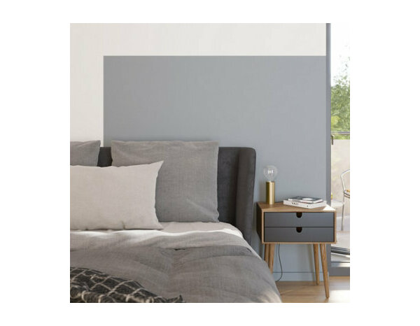 Peinture Gris acier 2l5 velours 2en1 - Evalux - Brico Dépôt