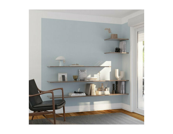 Peinture Bleu nordique 2l5 velours 2en1 - Evalux - Brico Dépôt