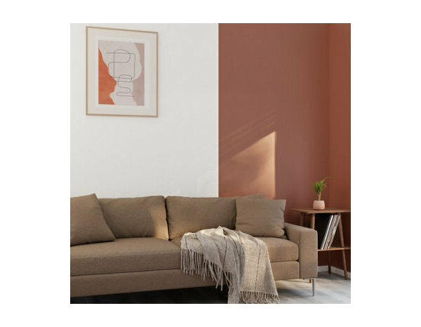 Peinture Terre cuite 2l5 satin 2en1 - Evalux - Brico Dépôt