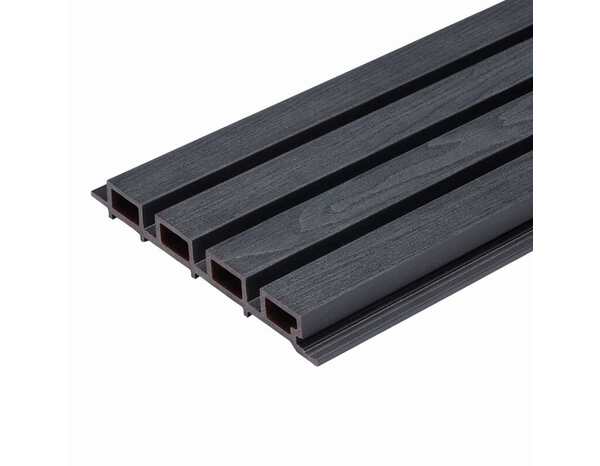 Lot 2 bardages en composite L. 250 cm x l. 21,6 cm x Ep. 2,8 cm - Brico Dépôt