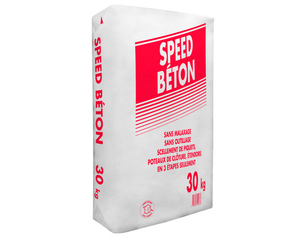 Speed béton pour scellement - sac de 30 KG - VPI - Brico Dépôt