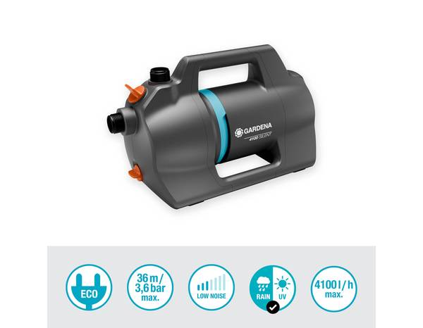 Pompe d'arrosage de surface 4100 Silent 550 W - Gardena - Brico Dépôt