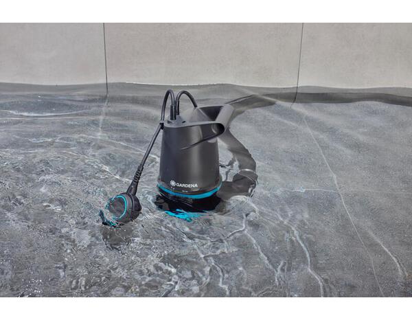 Pompe d'évacuation pour eaux chargées/claires 20000 BASIC - 550 W - Gardena - Brico Dépôt