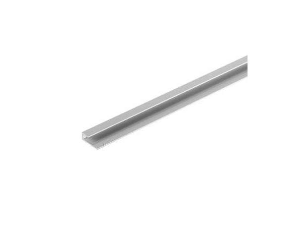 Profilé de finition en U en aluminium - L. 260 x l.7 x H. 2 cm Ép 5 mm. - Brico Dépôt