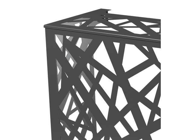 Cache clim aluminium 95 x 50 x 80 cm - Brico Dépôt