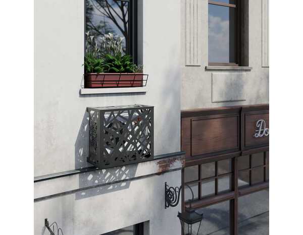 Cache clim aluminium 95 x 50 x 80 cm - Brico Dépôt