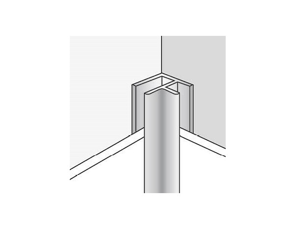 Profil d'angle universel en aluminium 12-20 MM - Brico Dépôt