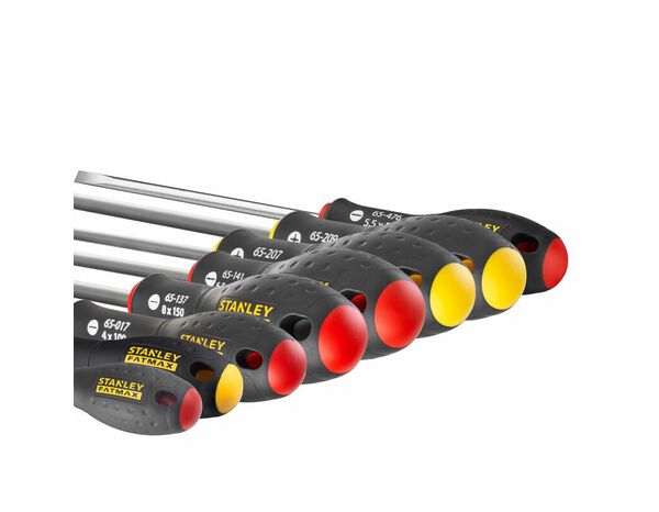 Lot de 8 tournevis stanley fatmax - Stanley Fatmax - Brico Dépôt