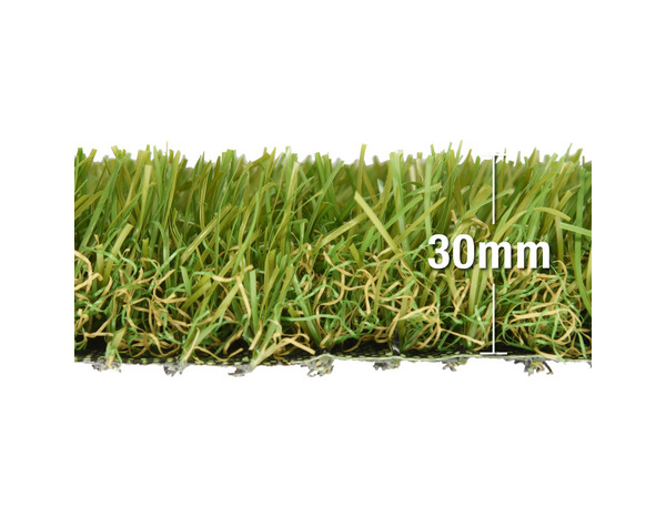 Rouleau gazon artificiel 1x4 m Ep. 32 mm - Brico Dépôt