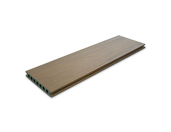 Lame composite coloris chêne L. 220 cm x l. 14,5 cm x Ép. 2,1 cm - Brico Dépôt