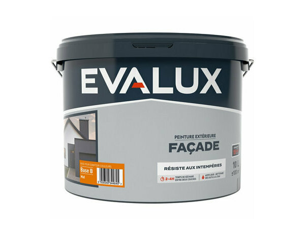 Peinture façade Base B 10 L - Evalux - Brico Dépôt