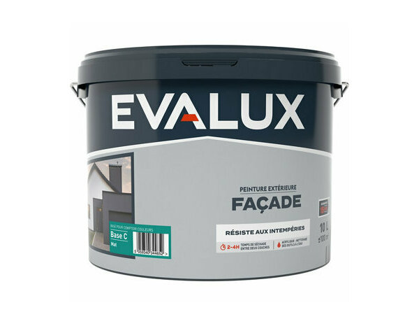 Peinture façade Base C 10 L - Evalux - Brico Dépôt