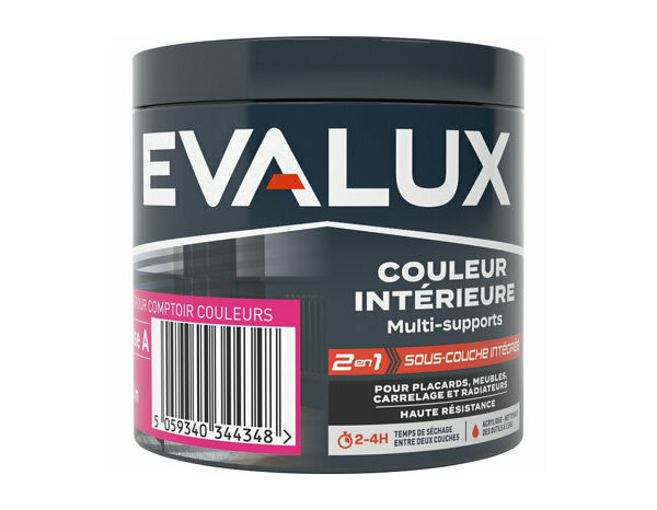Peinture multi supports Base A Satin 0,236 L - Evalux - Brico Dépôt