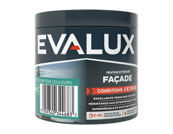 Peinture façade extreme Base C 0,236 L - Evalux - Brico Dépôt