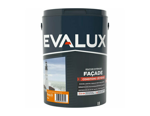 Peinture façade extreme Base B 5 L - Evalux - Brico Dépôt