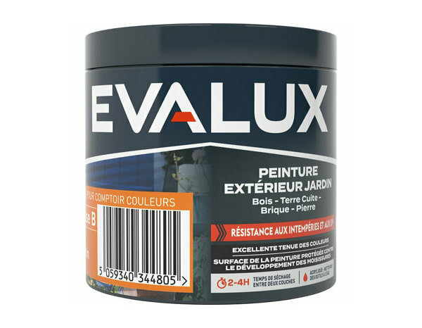 Peinture jardin Base B Satin 0,236 L - Evalux - Brico Dépôt