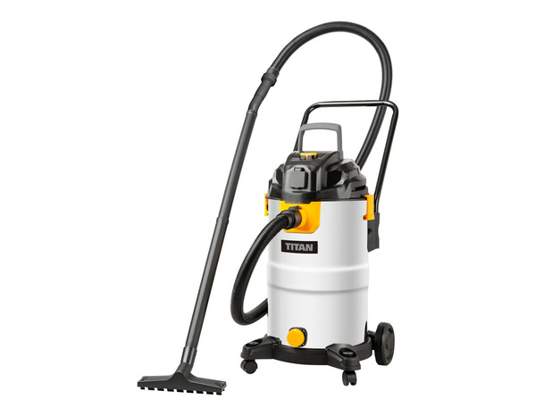 Aspirateur eau et poussière 40L + Accessoires + 5 SACS - 1500W - Titan - Brico Dépôt