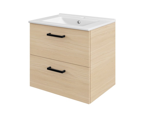 Meuble sous vasque L. 60 cm bois Pyxis - Brico Dépôt