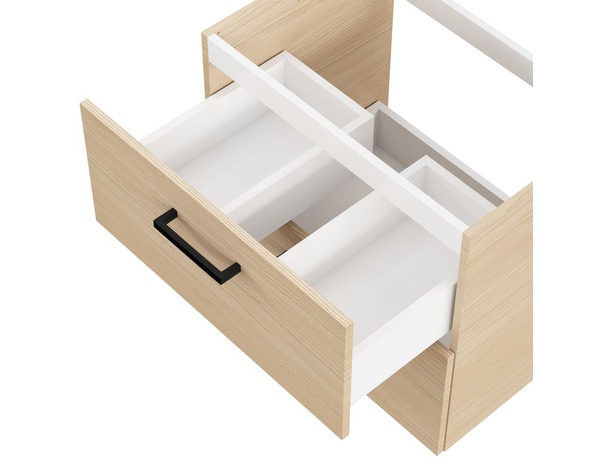 Meuble sous vasque L. 60 cm bois Pyxis - Brico Dépôt