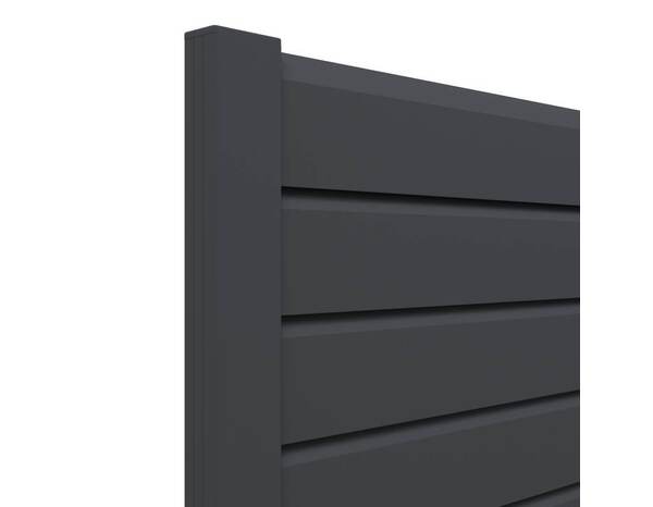 Portail battant aluminium 3,5m H. 167 cm Salinais - Brico Dépôt