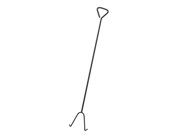 Brasero rond, foyer en acier peint noir - H. 90 cm,  - Brico Dépôt