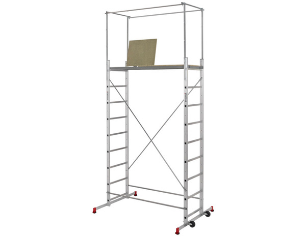 Echafaudage nimbus 250 hauteur de travail 4m49 - Escalux - Brico Dépôt