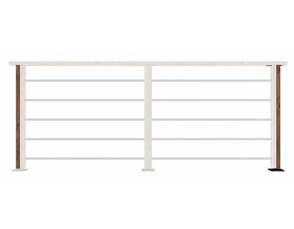 Poteau pour garde corps Melto - Brico Dépôt
