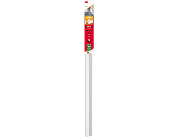 Bas de porte brosse en pvc sol irrégulier blanc 0,93m - 3M - Brico Dépôt