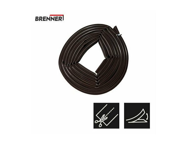 Joint adhésif en silicone "profil d" marron 6m - Brenner - Brico Dépôt