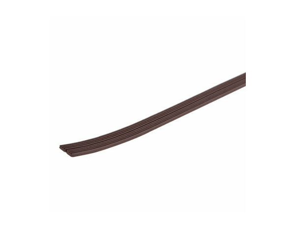 Joint adhesif "profil e" pour porte et fenêtre marron 6m - Brenner - Brico Dépôt