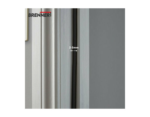 Joint en mousse universel noir 6m - Brenner - Brico Dépôt