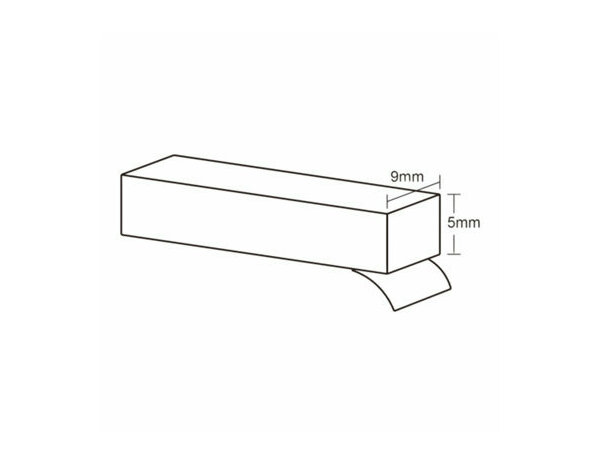 Joint en mousse universel noir 6m - Brenner - Brico Dépôt