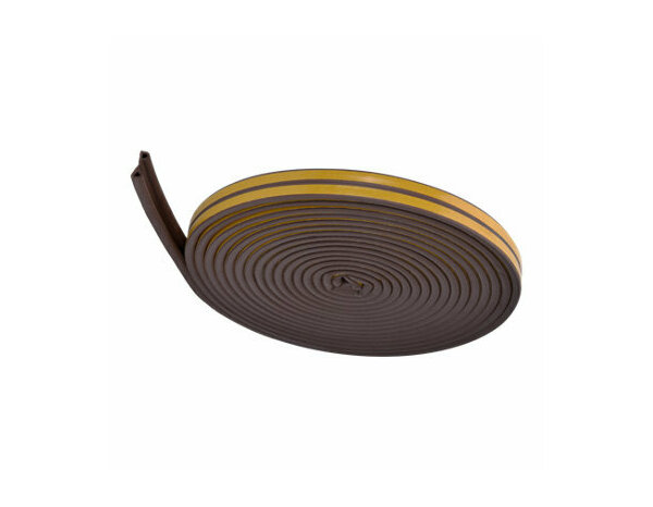 Joint adhesif en EPDM "profil p" porte et fenêtre marron 12m - Brenner - Brico Dépôt