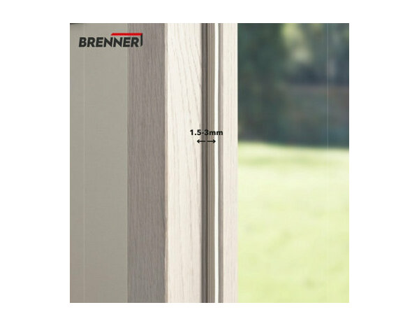 Joint adhesif "profil e"  blanc 6m - Brenner - Brico Dépôt