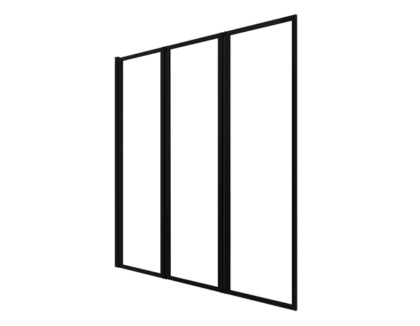 Pare baignoire triple 125 x H 143 cm - Brico Dépôt