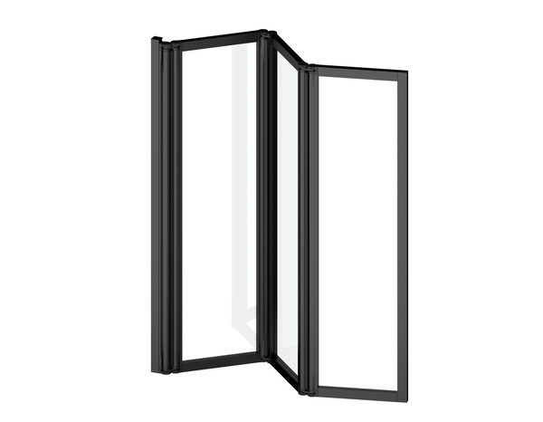 Pare baignoire triple 125 x H 143 cm - Brico Dépôt