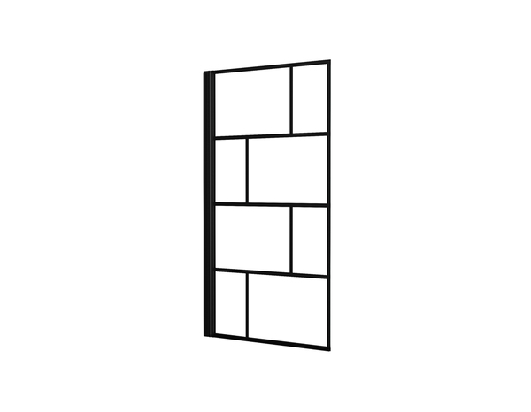 Pare baignoire Bricks 80 x H 140 cm - Brico Dépôt